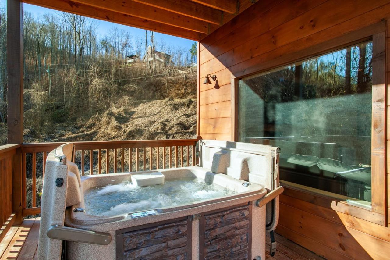 Brand New Build Cozy Cottage With Mountain View Gatlinburg Kültér fotó