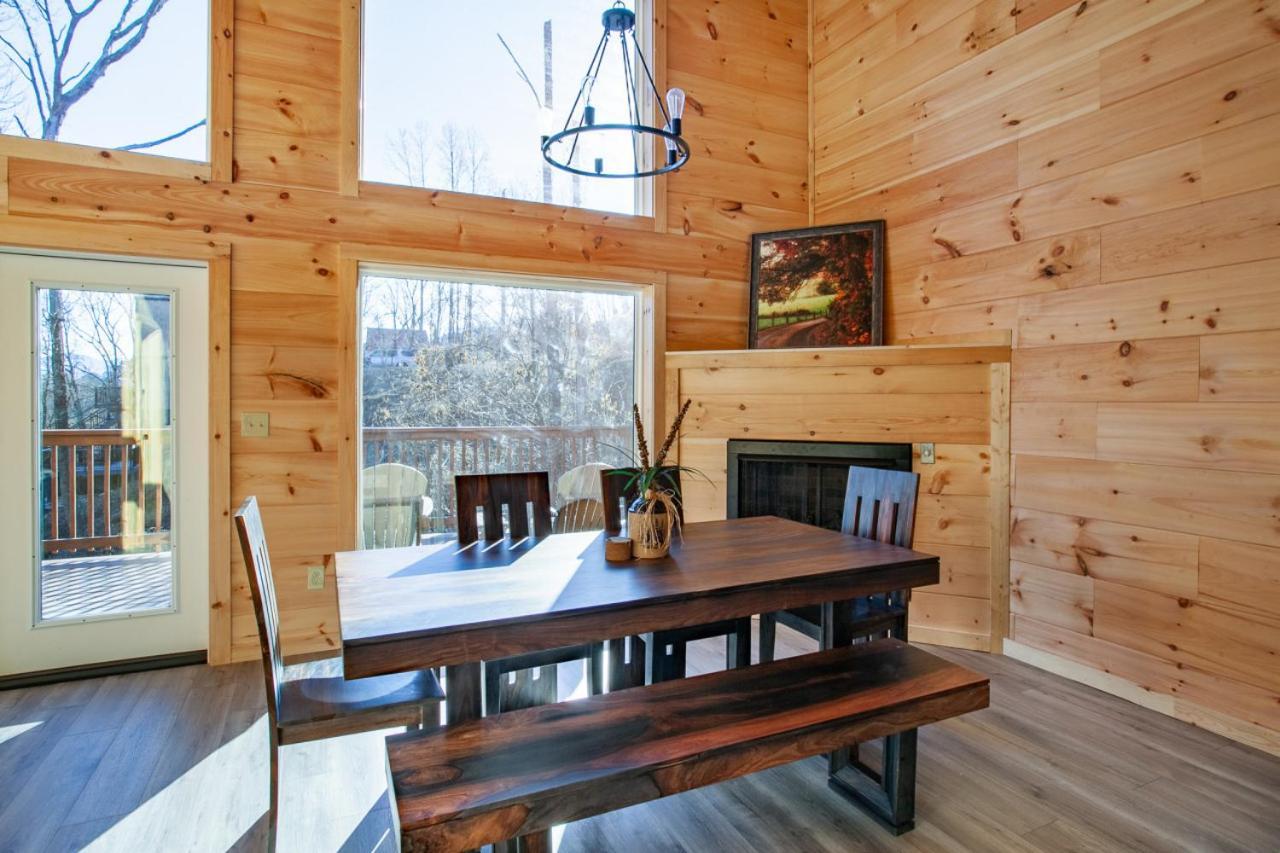 Brand New Build Cozy Cottage With Mountain View Gatlinburg Kültér fotó