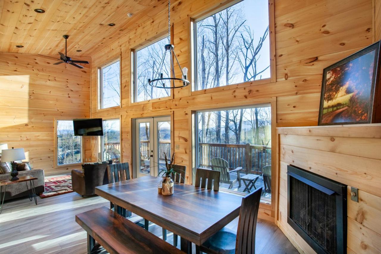 Brand New Build Cozy Cottage With Mountain View Gatlinburg Kültér fotó