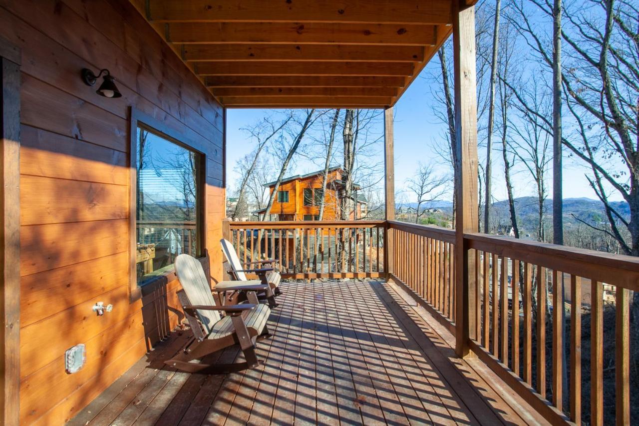 Brand New Build Cozy Cottage With Mountain View Gatlinburg Kültér fotó